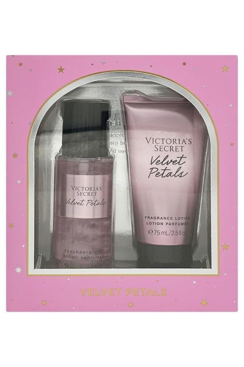 Velvet Petals Vücut Spreyi ve Losyonu İkili Hediye Seti