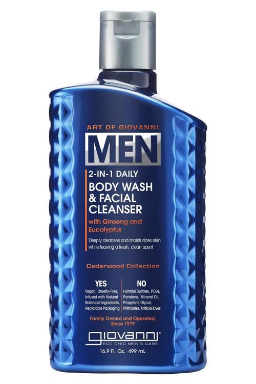 Men Günlük Yüz Temizleme ve Duş Jeli 499ML