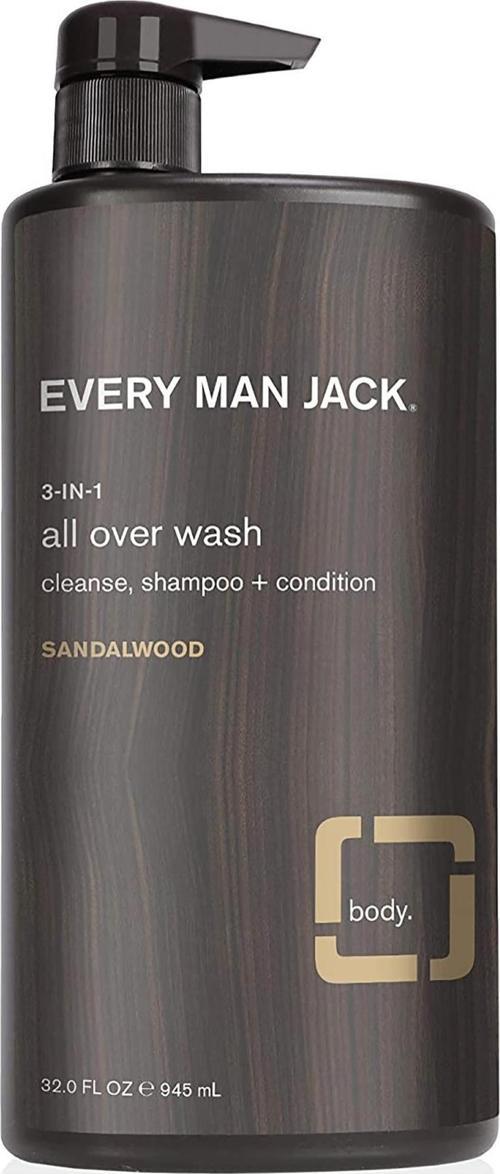 3in1 Sandalwood Şampuan + Saç Kremi + Vücut Şampuanı 945ML