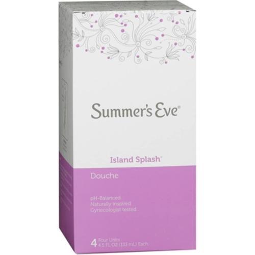 Summer's Eve Island Splash Özel Bölge Temizleyici 4lü Paket