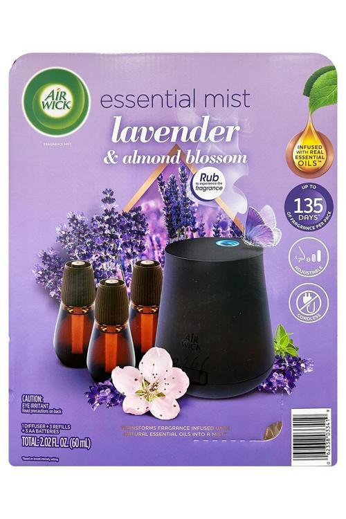 Essential Mist Otomatik Hava Tazeleyici Kit Lavanta ve Badem Çiçeği