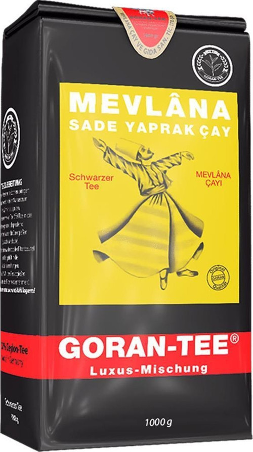 Sade Yaprak Goran Tee Siyah Dökme Çay 1000GR