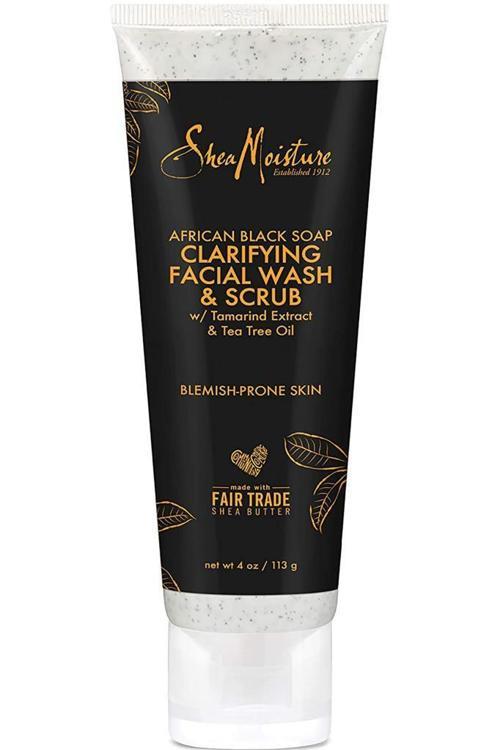 Afrika Siyah Sabunu Yüz Yıkama ve Peeling 113GR