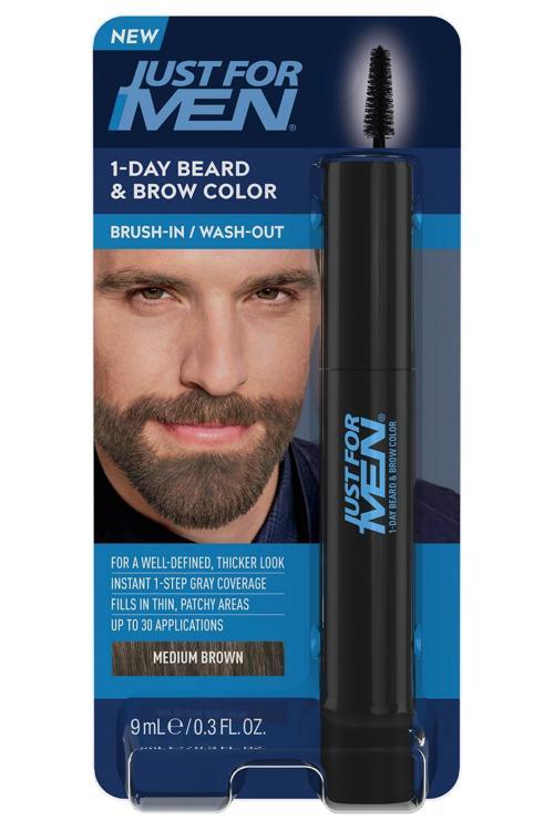 1 Günlük Geçici Sakal ve Kaş Boyası Orta Kahverengi 9ML