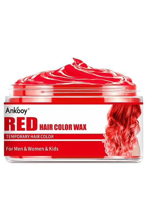 Kırmızı Saç Renklendirici ve Şekillendirici Wax 80GR