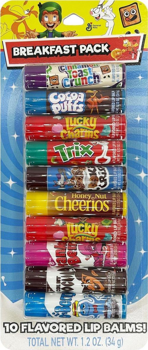 Breakfast Pack Lip Balm Dudak Balsamı Çeşit Paketi 10 Adet