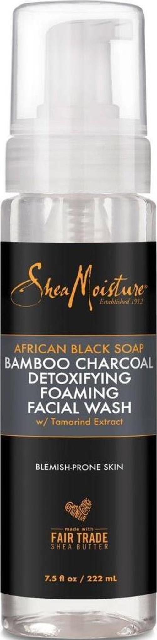 Afrika Siyah Sabunu ve Bambu Kömürü Detoks Yüz Yıkama Köpüğü 222ML