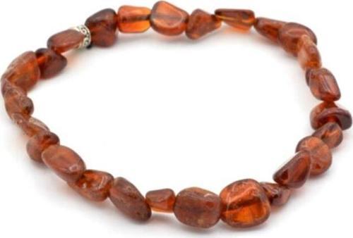 Hakiki Amorf Kesim Doğal Spessartin Garnet Bileklik