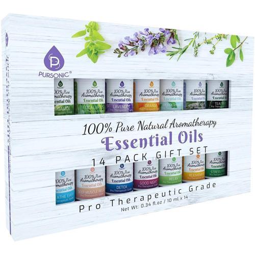 100% Pure Natural Essential Oils 14x10ML