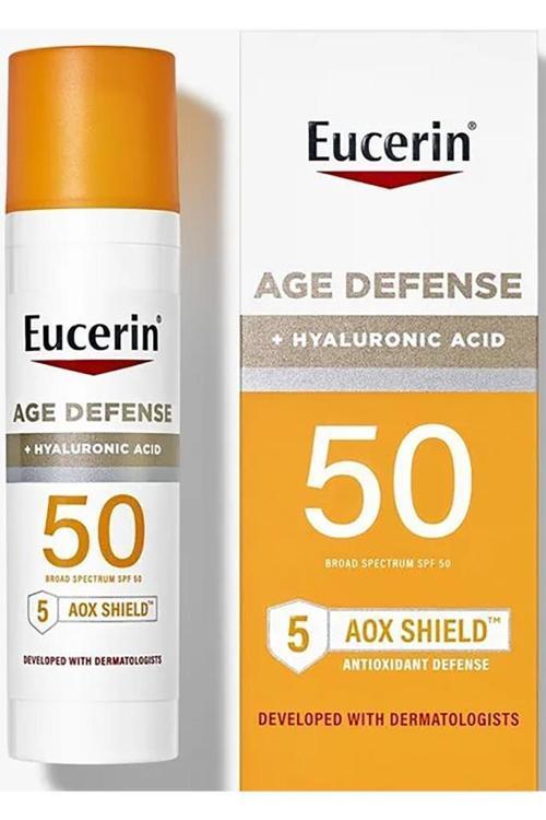 Age Defense + Hyaluronic Acid SPF50 Yüz İçin Güneş Koruyucu Losyon 75ML