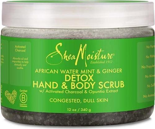 Afrika Su Nanesi ve Zencefil Özlü El ve Vücut Şeker Peelingi 340GR