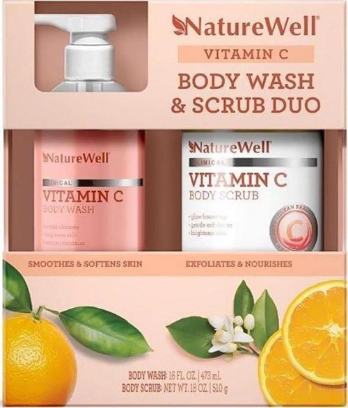 NatureWell Vitamin C Vücut Peelingi ve Şampuanı