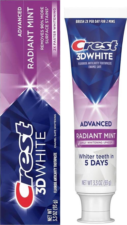 3D White Advanced Radiant Mint Diş Macunu 93GR