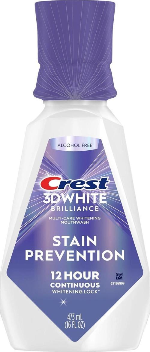 3DWhite Brilliance Stain Prevention Alkolsüz Ağız Bakım Suyu 473ML