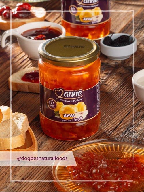 Ayva Reçeli 700G (Pancar Şekeri Ile Üretilmiştir - Glikoz, Koruyucu Içermez)