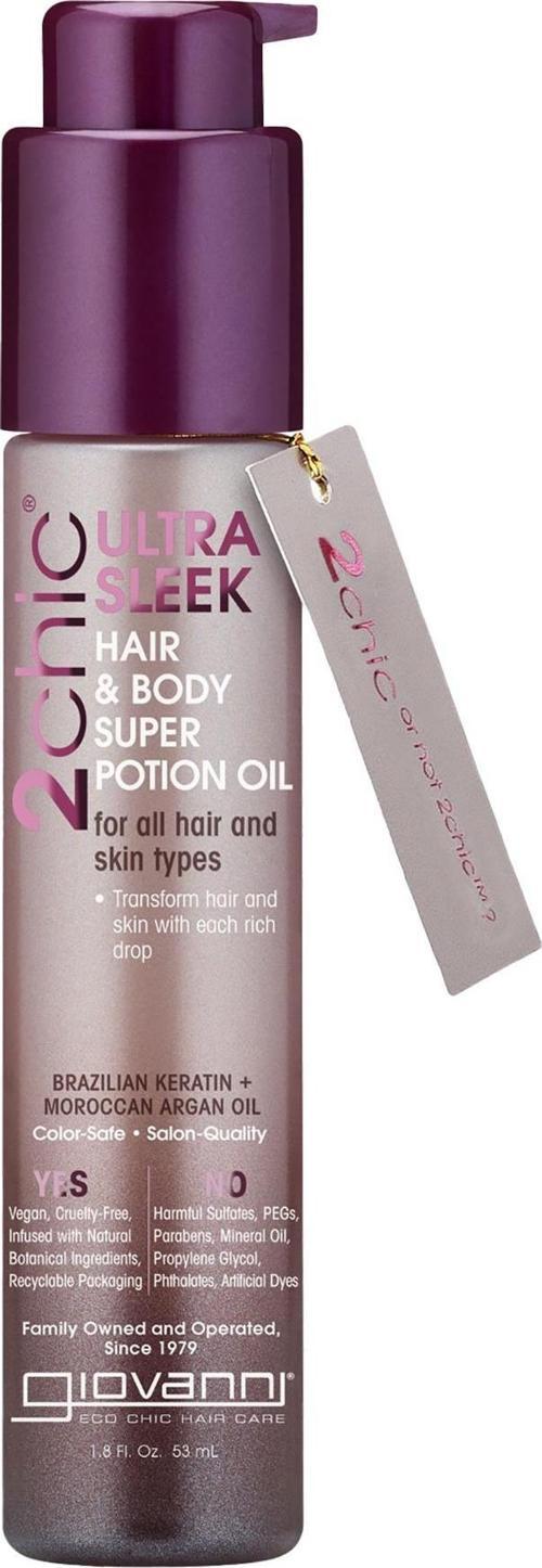 2chic Ultra-Sleek Saç ve Vücut Yağı 53ML