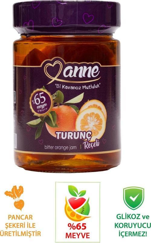 Turunç Reçeli 400G (Pancar Şekeri Ile Üretilmiştir - Glikoz, Koruyucu Içermez)