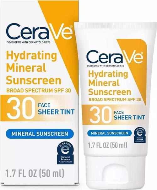 Nemlendirici Mineral SPF30 Sheer Tint Yüz Güneş Kremi 50ML