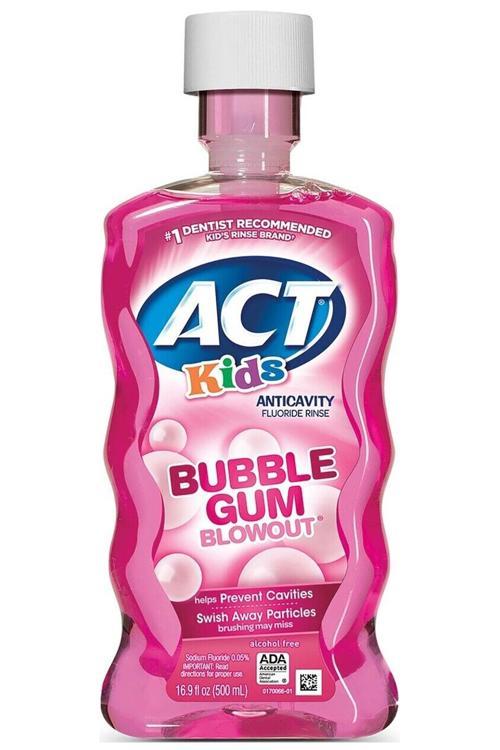 Kids Bubble Gum Çocuklar İçin Ağız Bakım Suyu 500ML