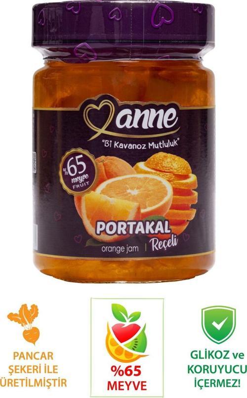 Portakal Reçeli 400G (Pancar Şekeri Ile Üretilmiştir - Glikoz, Koruyucu Içermez)