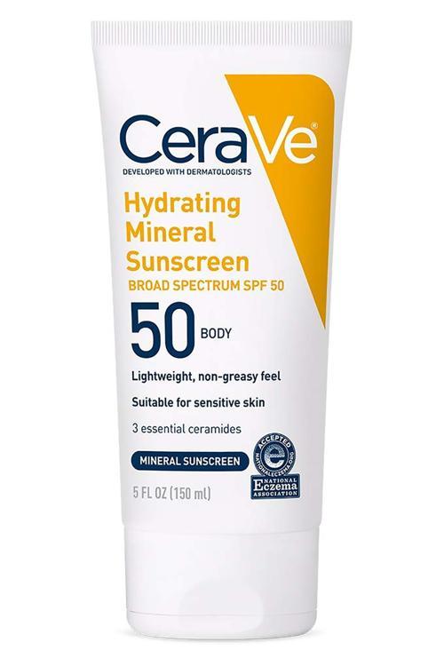 SPF50 Nemlendirici Mineral Vücut Güneş Kremi 150ML