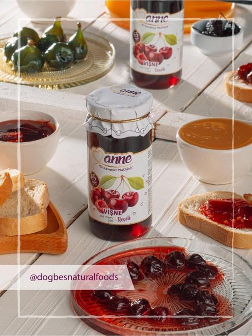Vişne Reçeli 300G (Pancar Şekeri Ile Üretilmiştir - Glikoz, Koruyucu Içermez)
