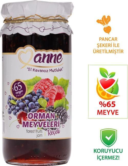 Orman Meyveleri Reçeli 300G (Pancar Şekeri Ile Üretilmiştir - Glikoz, Koruyucu Içermez)