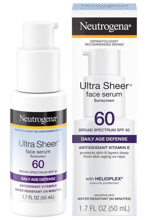 Ultra Sheer SPF60 Güneş Koruyucu Yüz Serumu 50ML