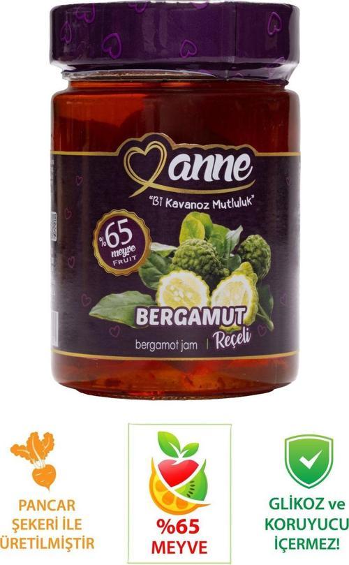 Bergamut Reçeli 400G (Pancar Şekeri Ile Üretilmiştir - Glikoz, Koruyucu Içermez)