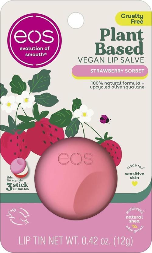 Strawberry Sorbet Bitkisel Vegan Dudak Balsamı 12GR