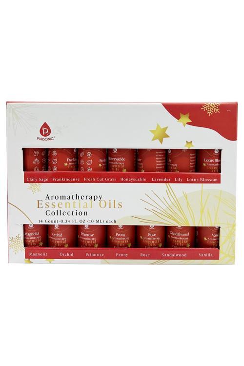 Aromatherapy Essential Oils Collection 14x10ML