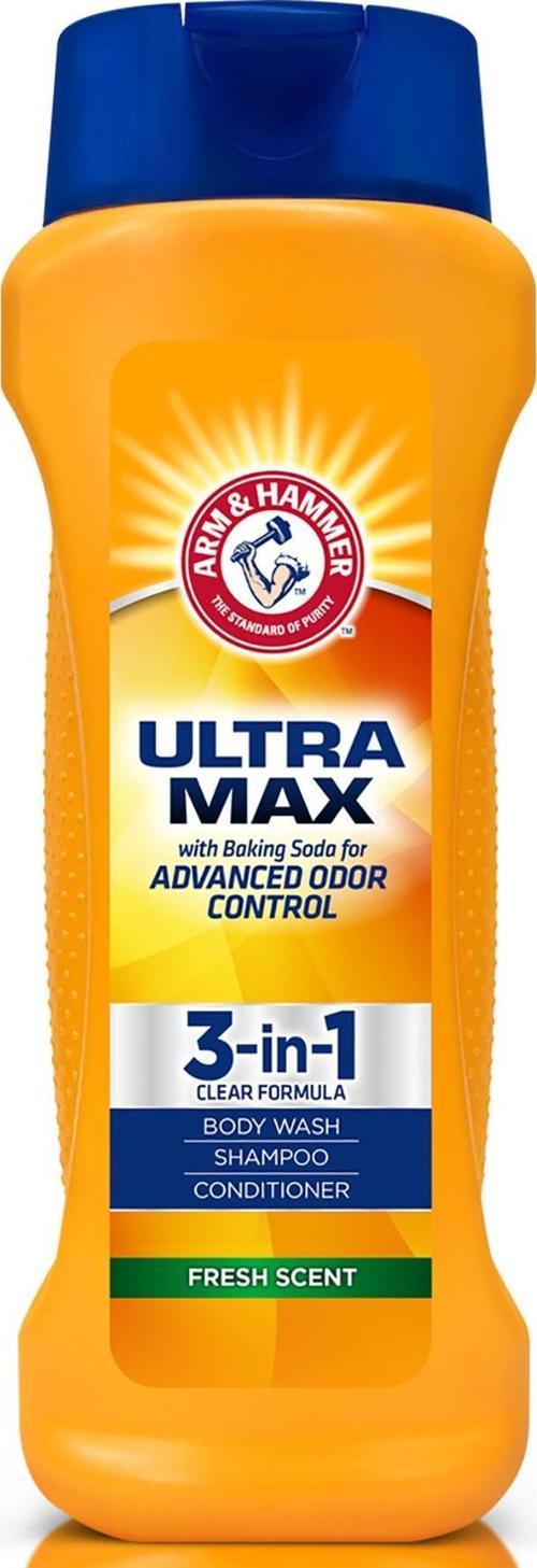 Arm & Hammer Ultra Max Fresh Scent 3in1 Duş Jeli + Şampuan + Saç Kremi 665ML