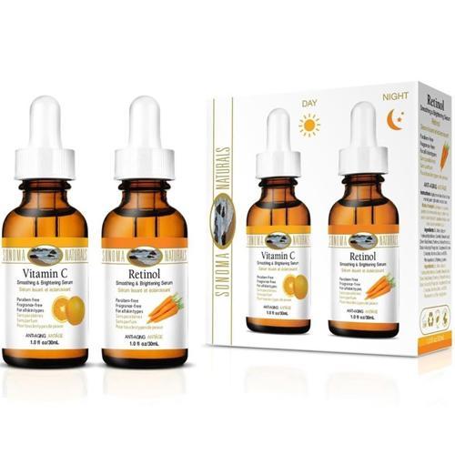 Vitamin C + Retinol Yüz Serumu Set 2x30ML
