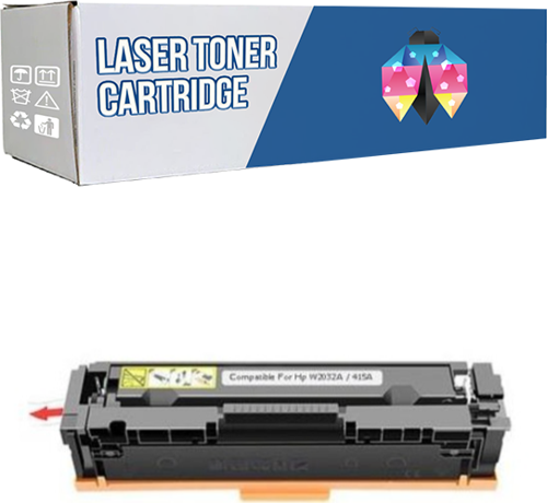 Safir Toner Hp 415A-W2032A LaserJet Enterprise MFP M480f Sarı 2.400 Syf  Çipli Muadil Toner