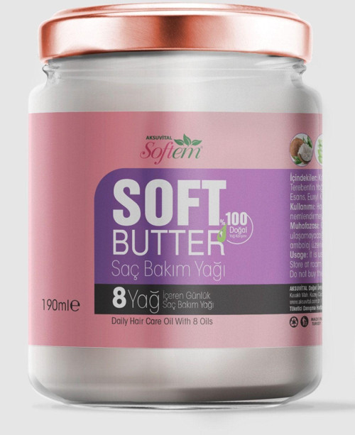 SOFTBUTTER SAC BAKIM YAĞI - 190ML Soft Butter