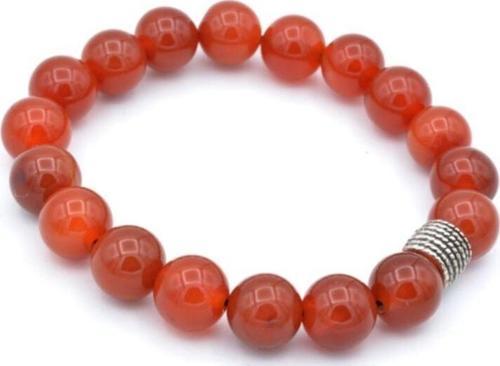 Hakiki Doğal Kırmızı Akik Bileklik 1.kalite 001