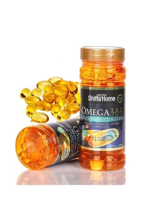 Omega 3-6-9 Balık Yağı Softjel 1000 Mg 100 Kapsül