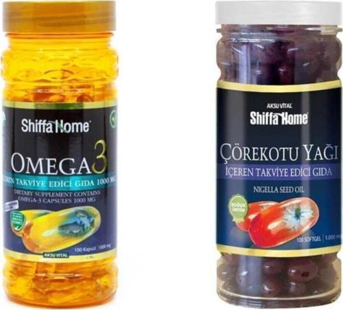 Omega-3 1000 Mg 100 Softjel & Çörek Otu Yağı 1000 Mg 100 Kapsül