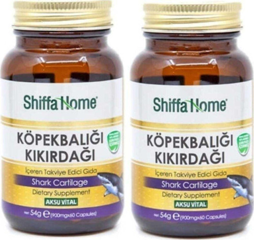 Köpekbalığı Kıkırdağı 900mg 60 Kapsül X 2 Adet