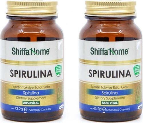 Spirulina 720 Mg 60 Kapsül X 2 Adet