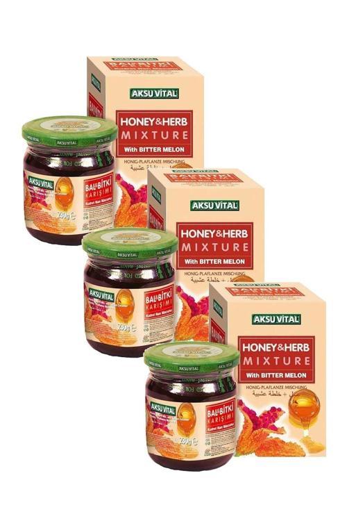 Bal Bitki Karışımı Kudret Narı Macunu 3 X 230 Gr