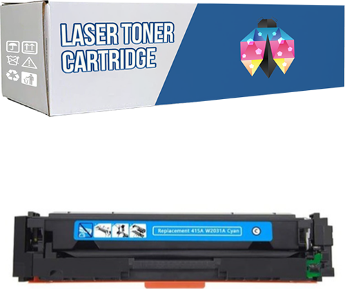 Safir Toner Canon CRG-055H / CF415X 5.900 Syf Mavi Çipsiz Muadil Toner