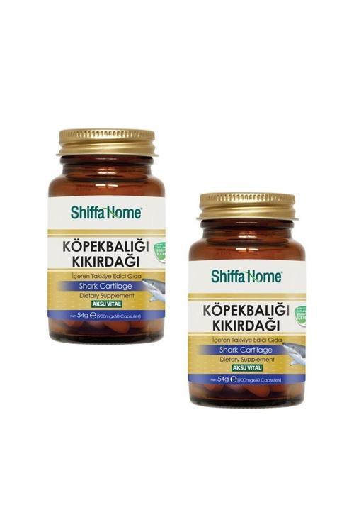 (AKSUVİTAL) Köpekbalığı Kıkırdağı 900mg 60 Kap X 2 Ad