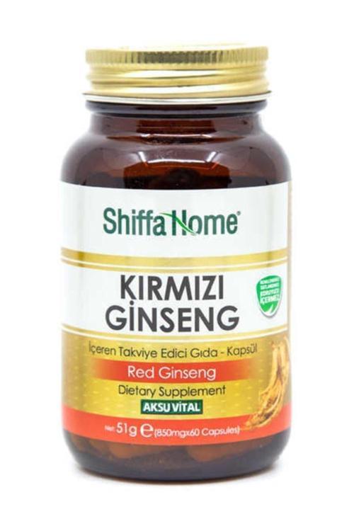 Kırmızı Kore Ginsengi İçeren Takviye Edici Gıda 60 Kapsül