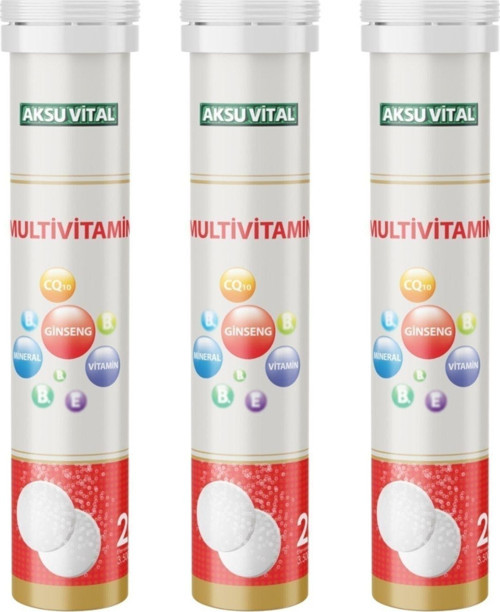 Multivitamin 3500mg 20 Efervesan Tablet X 3 Adet