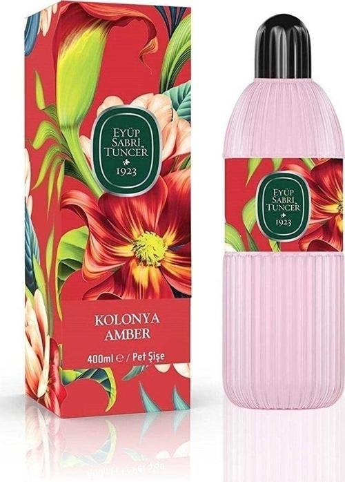 Amber Kolonyası 400 Ml Silindir Pet Şişe