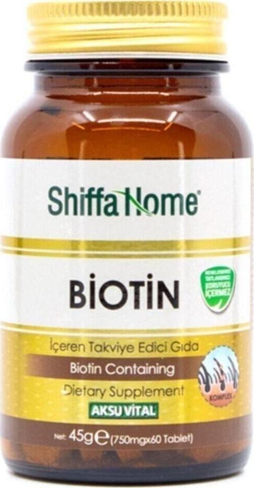 Shiffa Home Biotin 60 Tablet 750 Mg