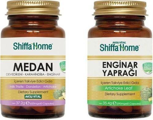 Karaciğer Detoks Enginar Yaprağı + Medan Ikili Set Artichoke Leaf + Milk Thistle + Dandelion