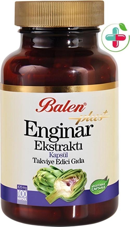 Enginar Ekstraktı Plus Kapsül 820 Mg 100 Yumuşak Kapsül