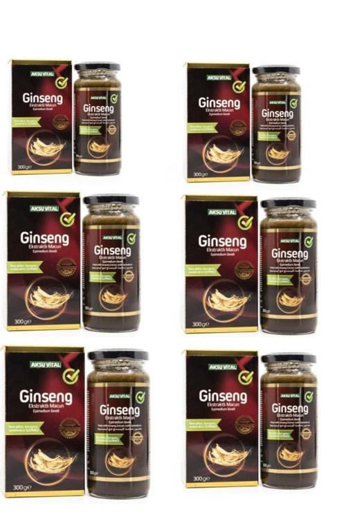 Ginseng Ekstratlı Macun 300 g x 6 Adet